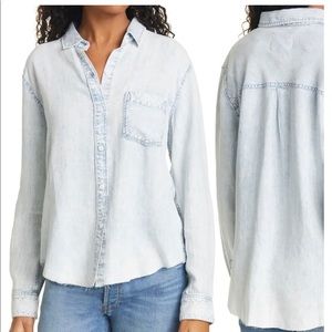 Rails Ingrid Raw Hem Shirt